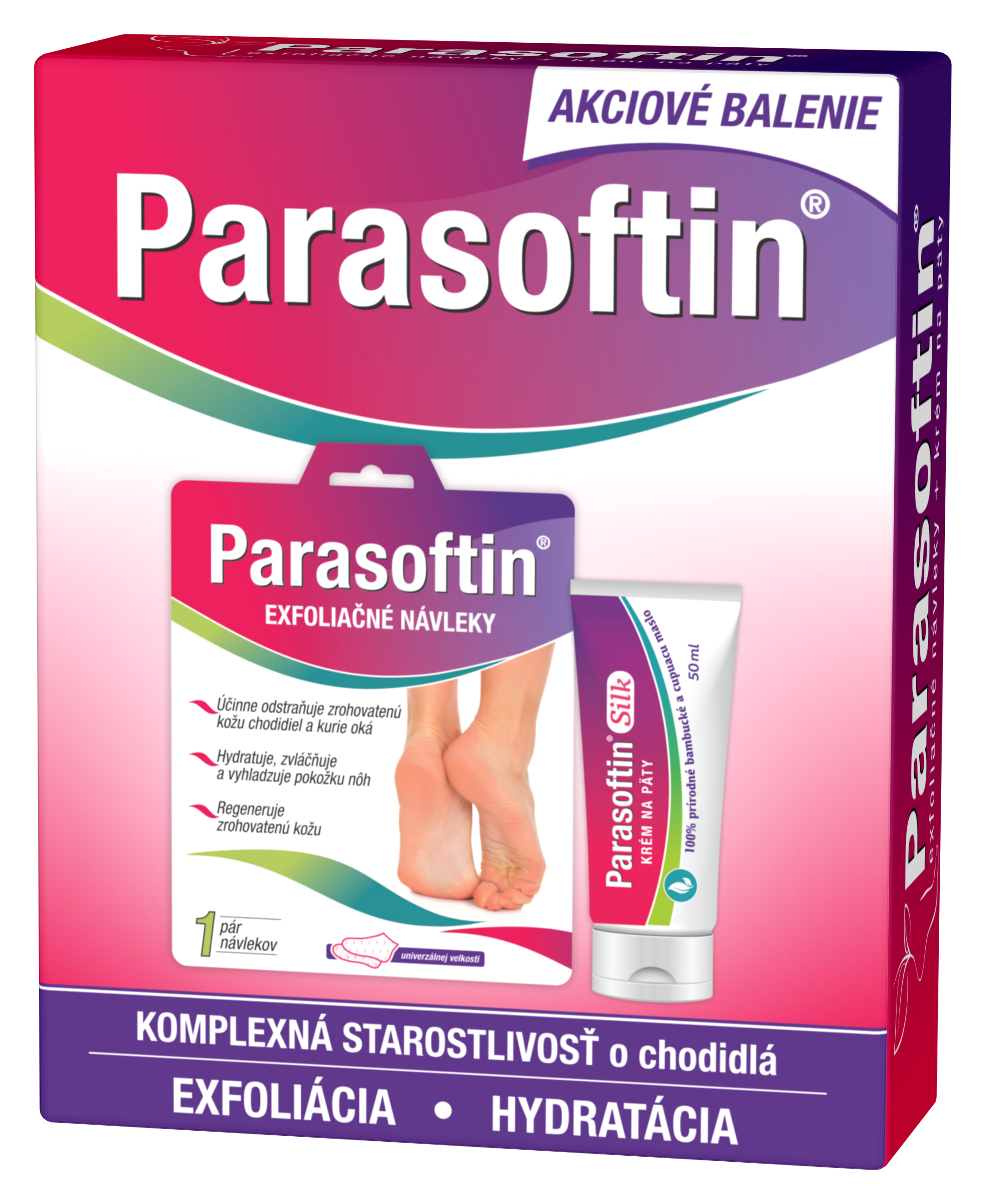 PARASOFTIN set (návleky + krém)